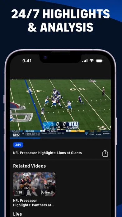 Capturas de pantalla de CBS Sports App: Scores & News
