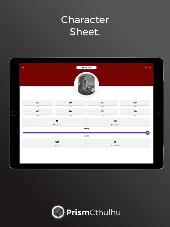 PrismScroll Cthulhu iPad 应用截图