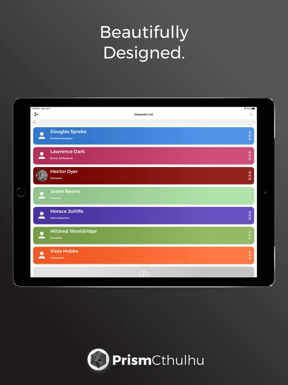 PrismScroll Cthulhu iPad 应用截图