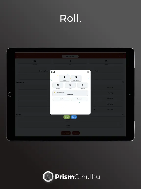 PrismScroll Cthulhu iPad 应用截图