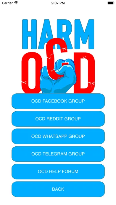 Скриншоты Harm OCD