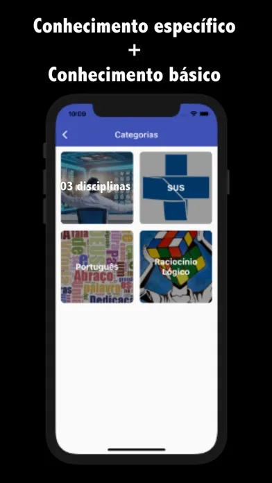 Zrzuty ekranu SUS Concursos