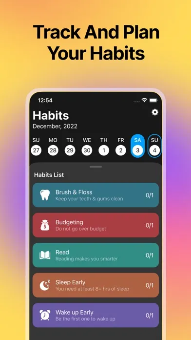 تصاویر Habit Goal Tracker Planner