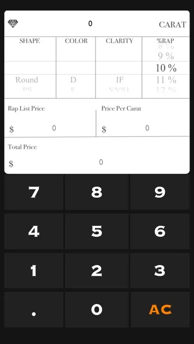 Diamond Price Calculate應用截圖