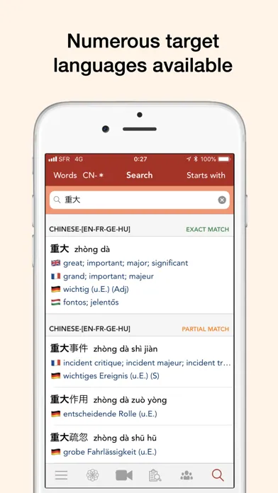 HanYou - Chinese Dictionary স্ক্রিনশট
