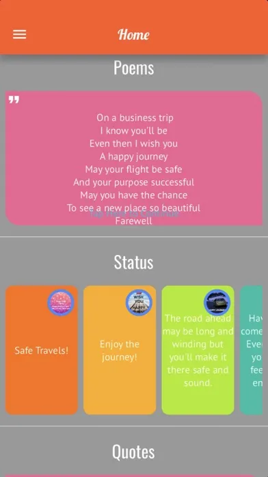 Happy Journey Wishes Quote Gif Ekran Görüntüleri