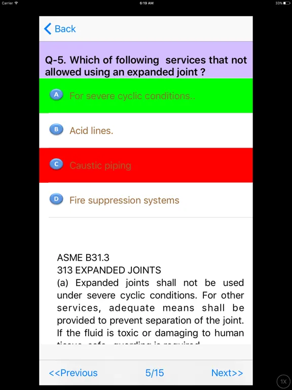 API 570 Highlights Practices iPad 应用截图