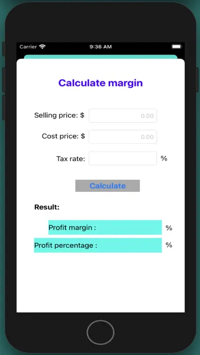 صور Margin Cost Calculator