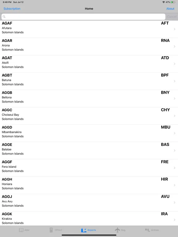 تصاویر Pilot-Abbr iPad 
