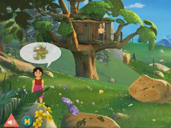 Ảnh chụp màn hình của Heidi: Mountain Adventures iPad 