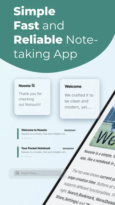 Скриншоты Nooote - flippable notes
