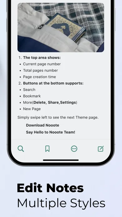 Скриншоты Nooote - flippable notes