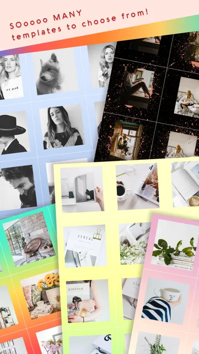 Скриншоты Typic Grids for Instagram