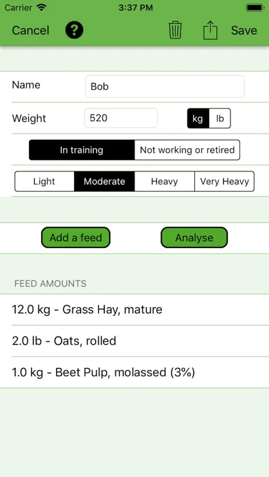تصاویر Equine Nutrition Calculator