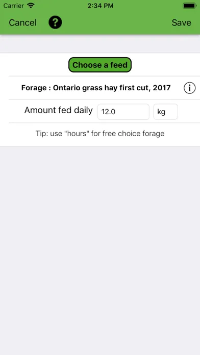 تصاویر Equine Nutrition Calculator