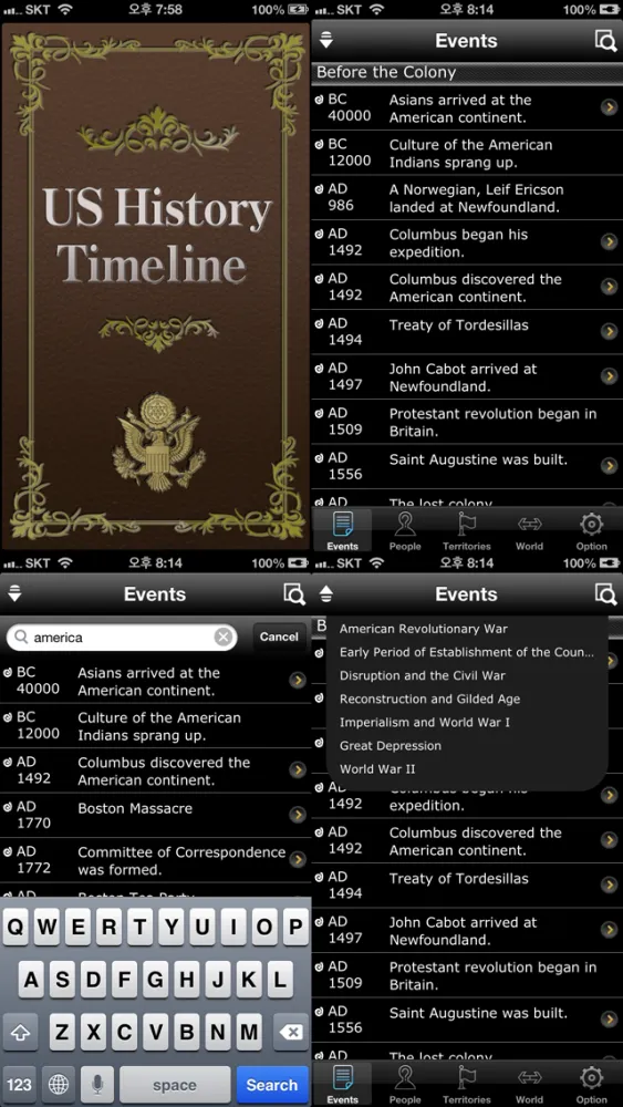 US History Timeline(Free)应用截图