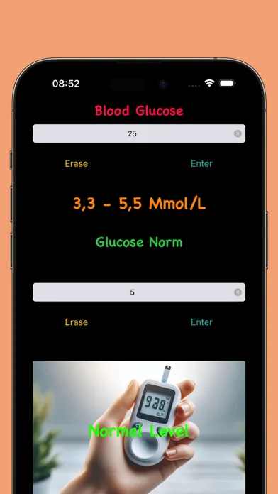 AB Glucose স্ক্রিনশট