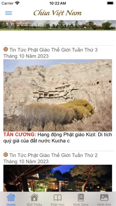 Captures d'écran de Chua Viet Nam