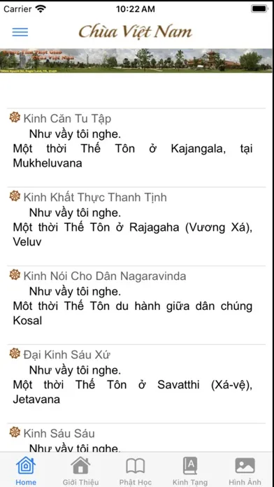 Captures d'écran de Chua Viet Nam
