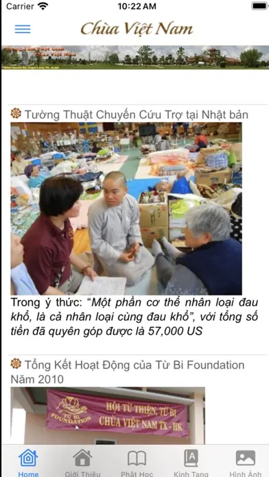 Captures d'écran de Chua Viet Nam