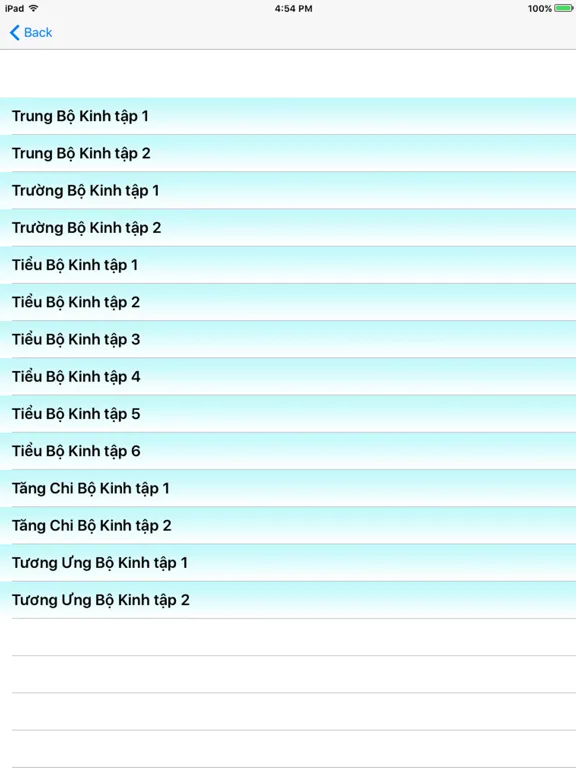 Captures d'écran de Toan Tap Thich Minh Chau iPad 