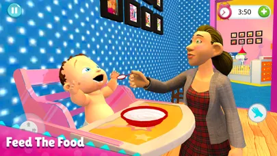 Tangkapan layar Mother Home Baby Sim Game