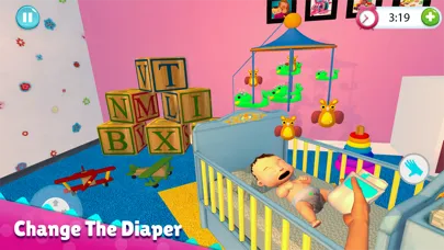 Tangkapan layar Mother Home Baby Sim Game