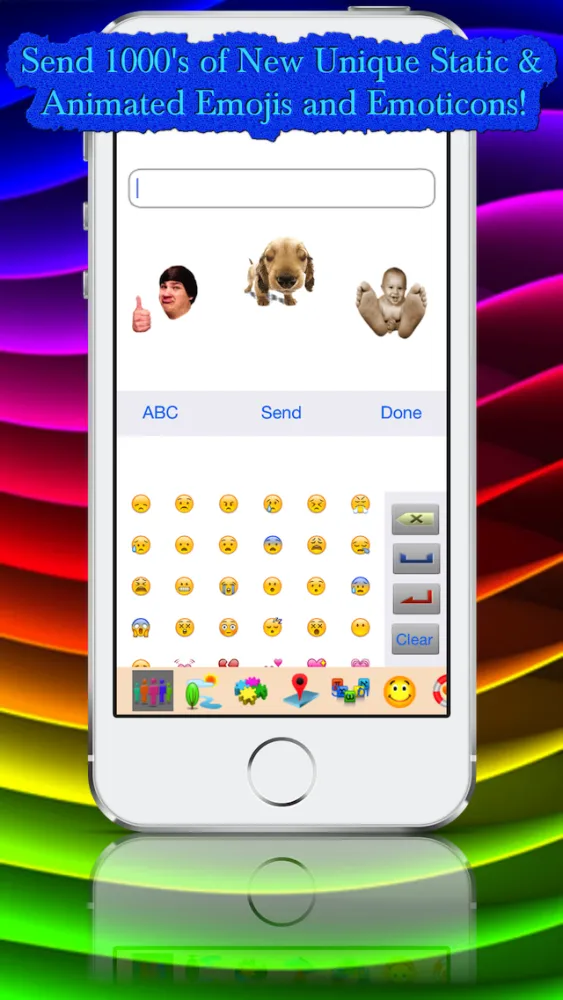 Real Emojis - All the best new animated & static emoji emoticons Ekran Görüntüleri
