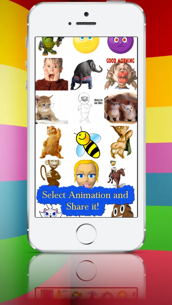 Real Emojis - All the best new animated & static emoji emoticons Ekran Görüntüleri