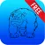 Trace Sketch Outlines & Draw on Pictures using your Finger