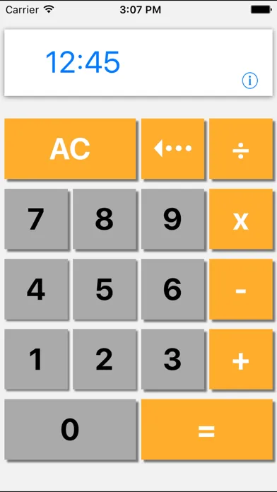 ภาพหน้าจอของ Hours & Minutes Calculator