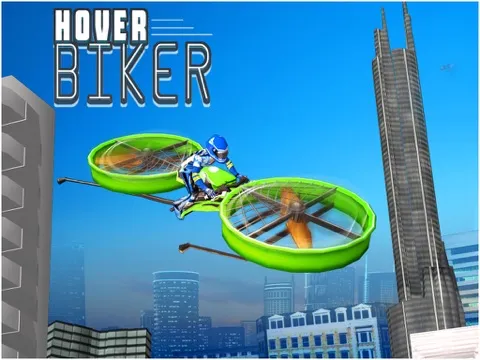 Скриншоты Hover Biker ( 3D Simulation Game ) iPad 