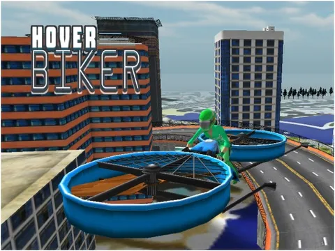 Скриншоты Hover Biker ( 3D Simulation Game ) iPad 