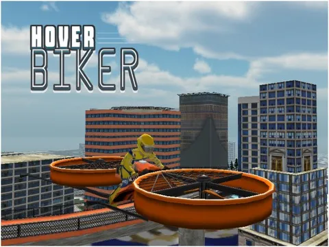 Скриншоты Hover Biker ( 3D Simulation Game ) iPad 