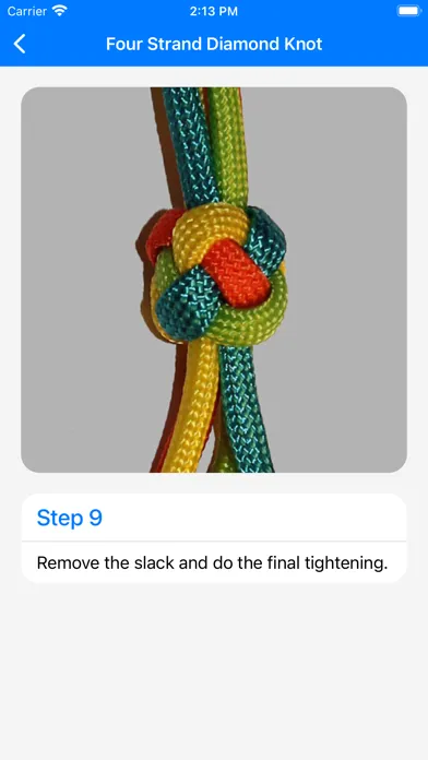 Скриншоты Knot Tying: Knots Guide