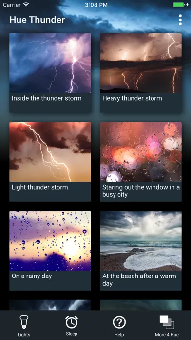 Hue Thunder for Philips Hue Screenshots