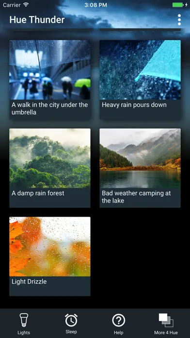 Hue Thunder for Philips Hue Screenshots