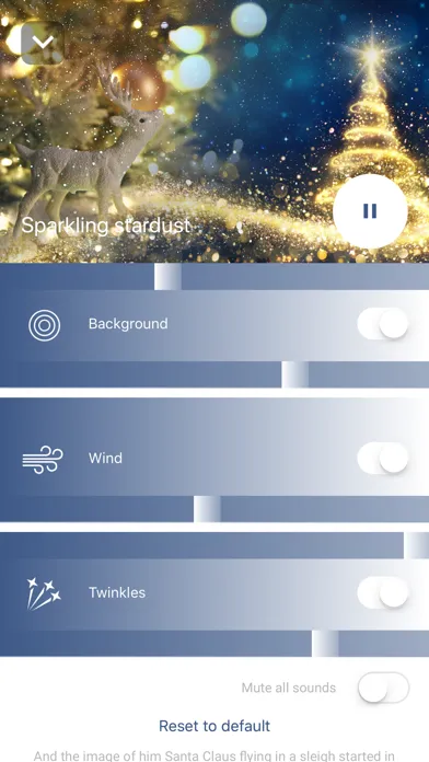 Hue Xmas SoundScapes Screenshots