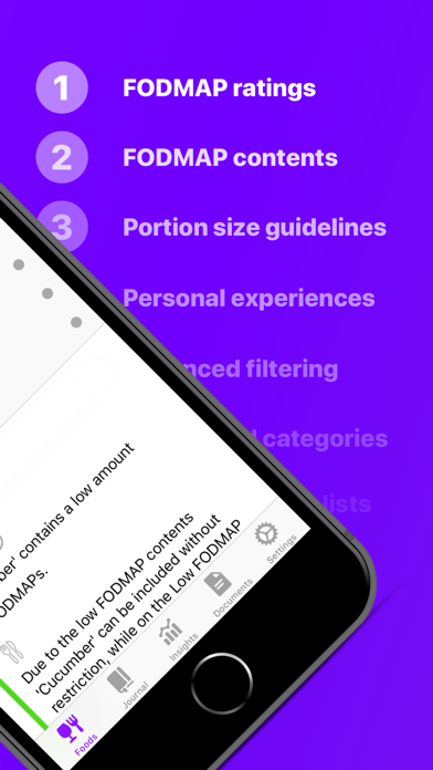 تصاویر FODMAPLAB: Low FODMAP Diet App