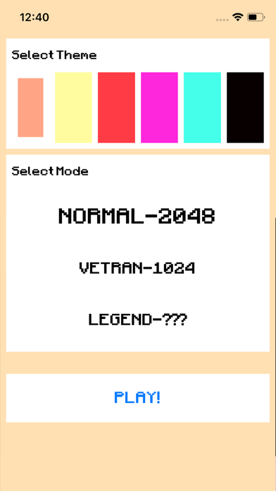 8bit 2048 Screenshots