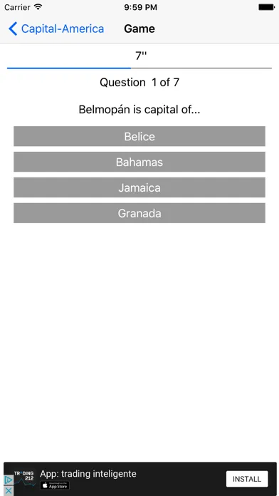 Zrzuty ekranu Capitales-America