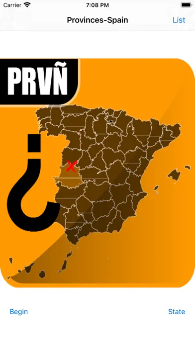 Provincias-España应用截图