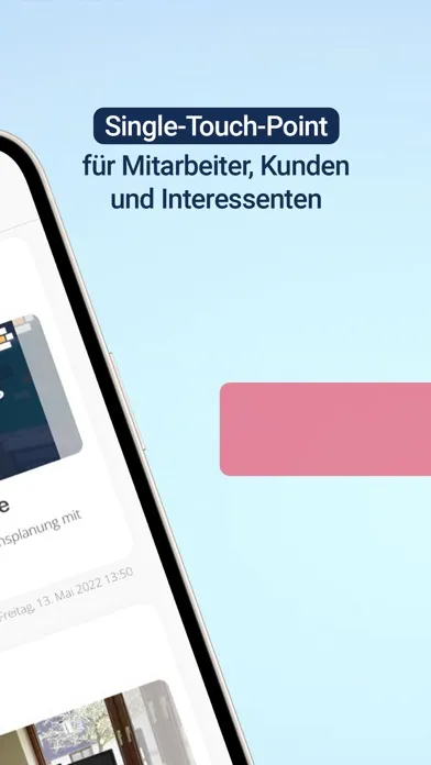 Capturas de tela do infoBoard CuBiz App