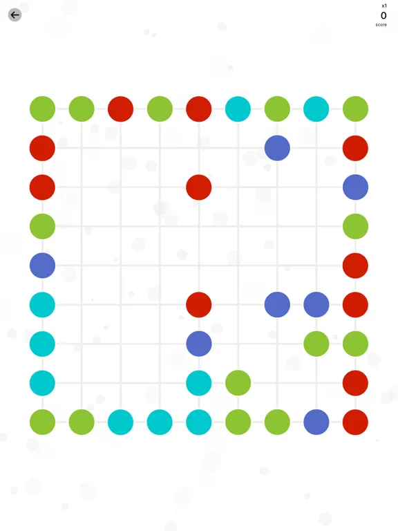 Capturas de tela do Dots GO iPad 