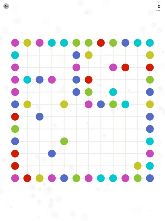 Capturas de tela do Dots GO iPad 
