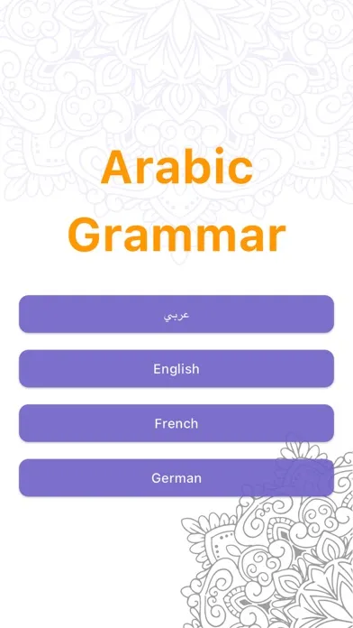 Tangkapan skrin Arabic Grammar Full Reference