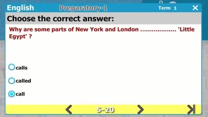 Captures d'écran de English - Revision and Tests 7