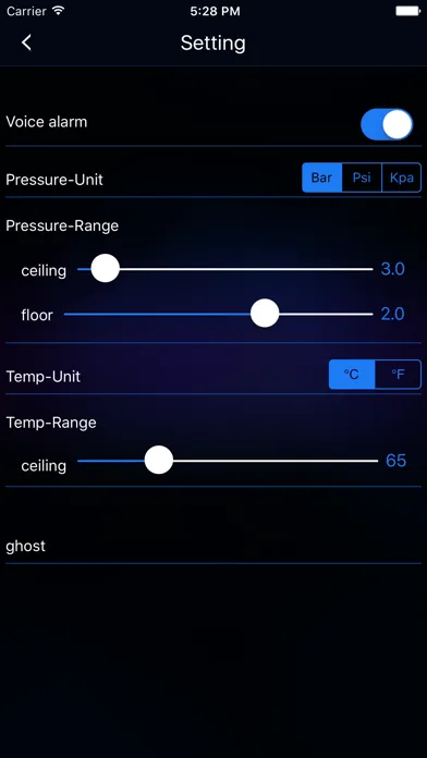 Smart TPMS Screenshots