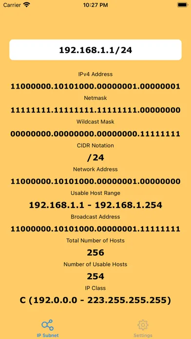 IP and Subnet Calculator应用截图