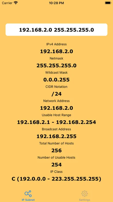 IP and Subnet Calculator应用截图